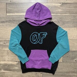 Y2K Odd Future OFWGKTA Tyler the Creator Colorblock Sweatshirt Hoodie Mens Sz M